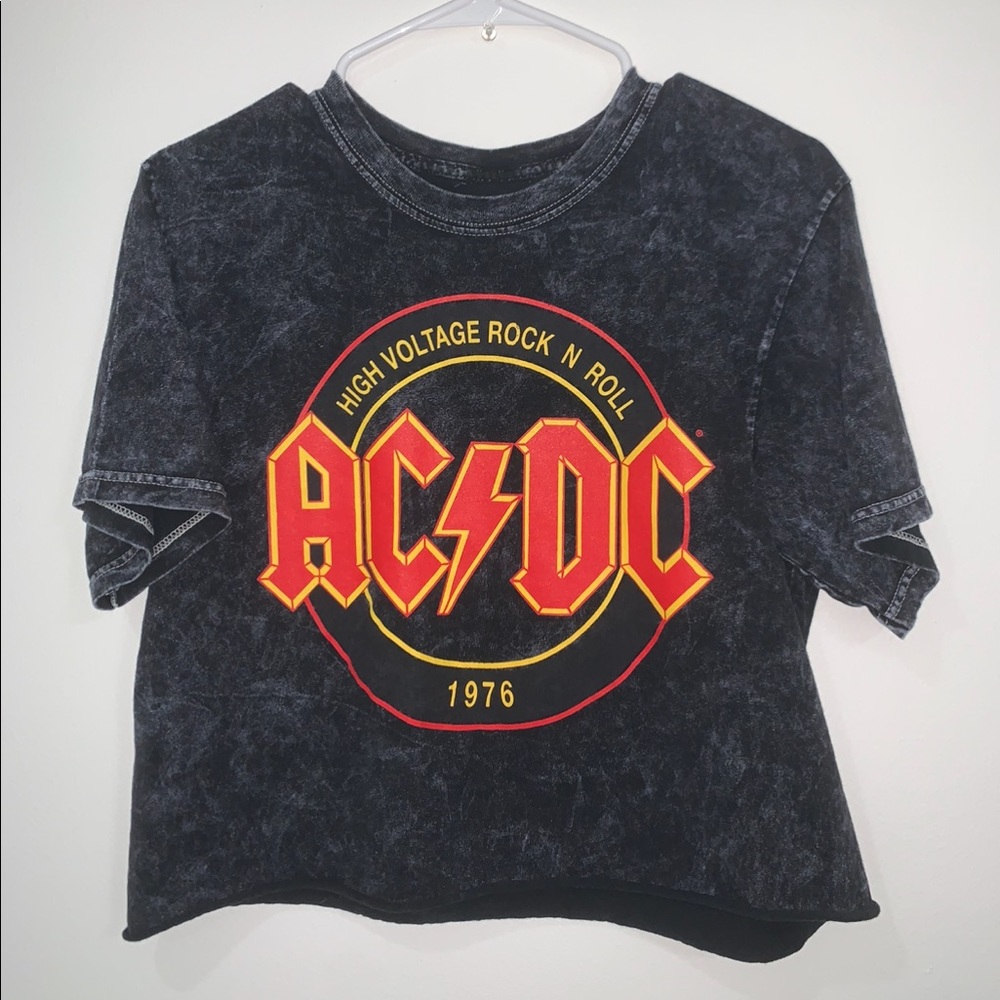 AC/DC Crop Top